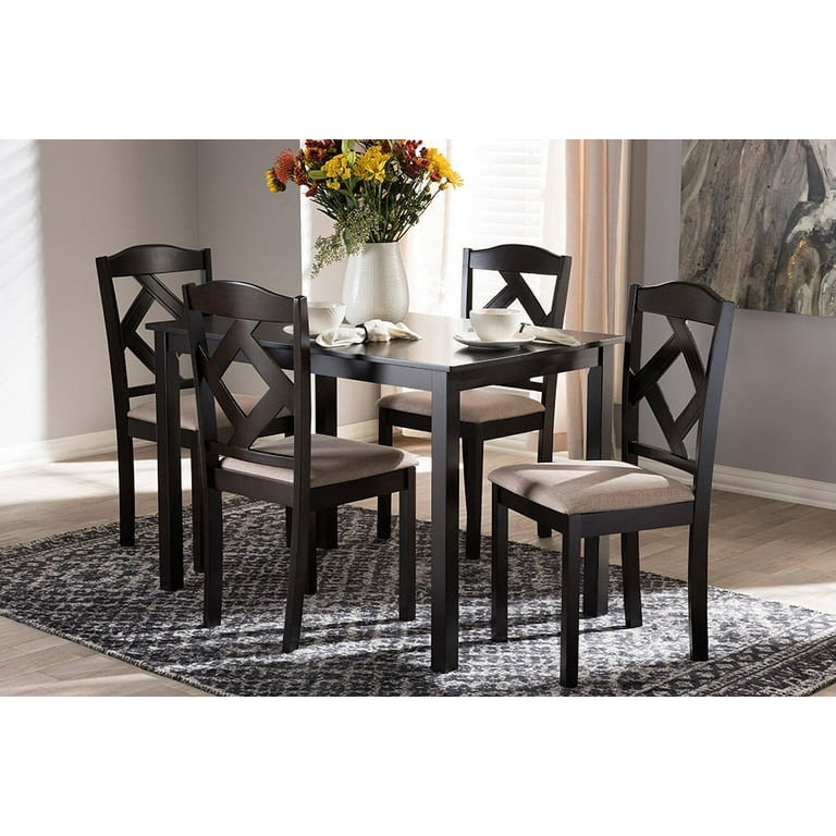 Baxton studio 5 piece dining set hotsell