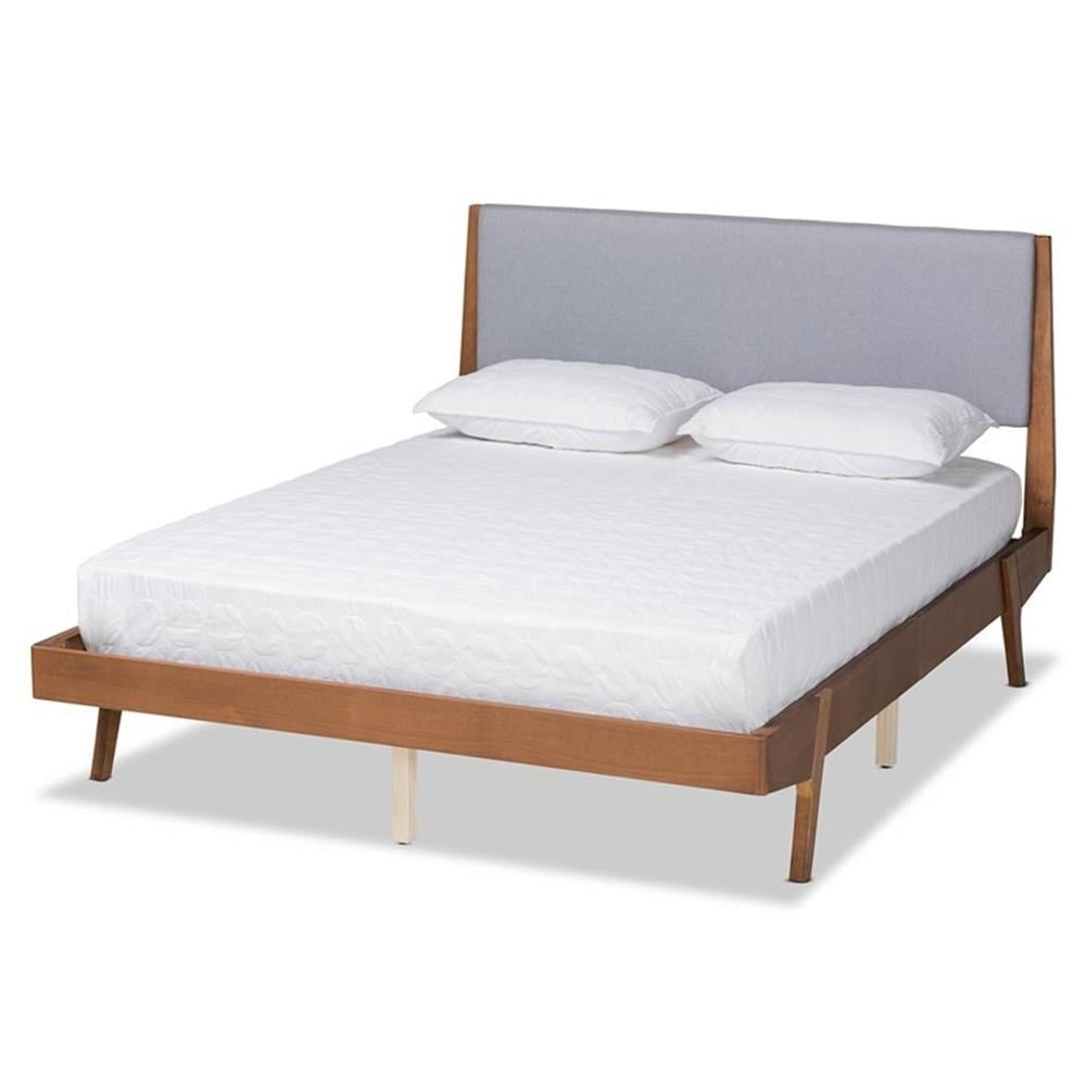 Baxton Studio Sennae Platform Bed - Thumbnail 4