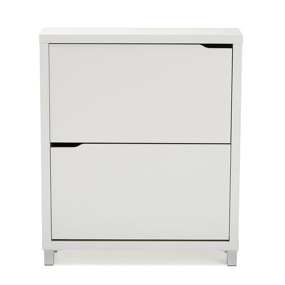 Baxton Studio Simms Modern Shoe Cabinet