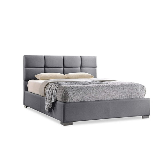 Baxton Studio Sophie Modern and Contemporary Upholstered Platform Bed, Multiple Sizes, Multiple Colors