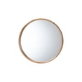thumbnail image 1 of Baxton Studio Tazara Japandi Natural Round Accent Wall Mirror, 1 of 4