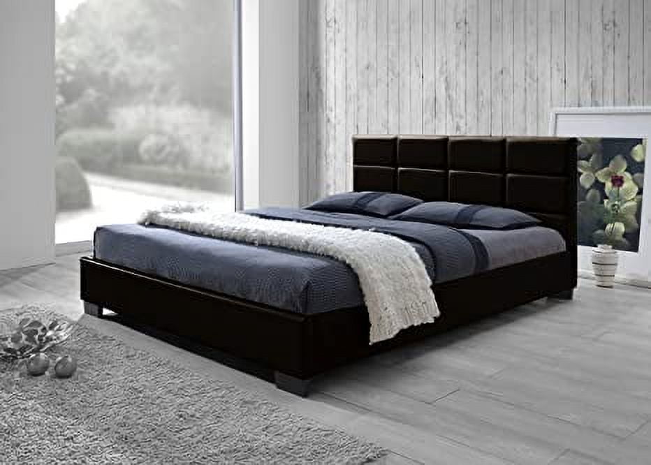 Baxton Studio Vivaldi Modern and Contemporary White Faux Leather Padded Platform Base Queen Size Bed Frame Baxton Studio Vivaldi Modern and Contemporary White Faux Leather Padded Platform Base Queen Size Bed Frame