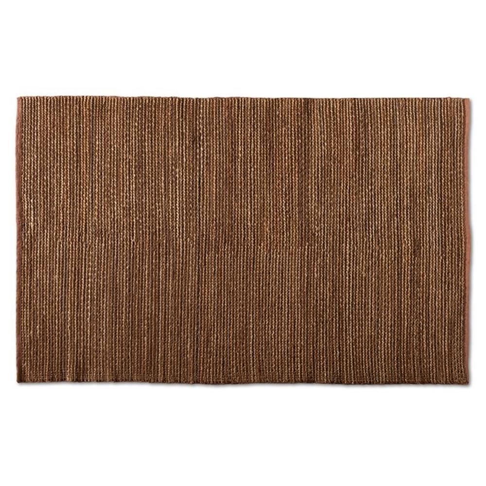 Baxton Studio Zaguri Natural Handwoven Leather Blend Area Rug - Walmart.com
