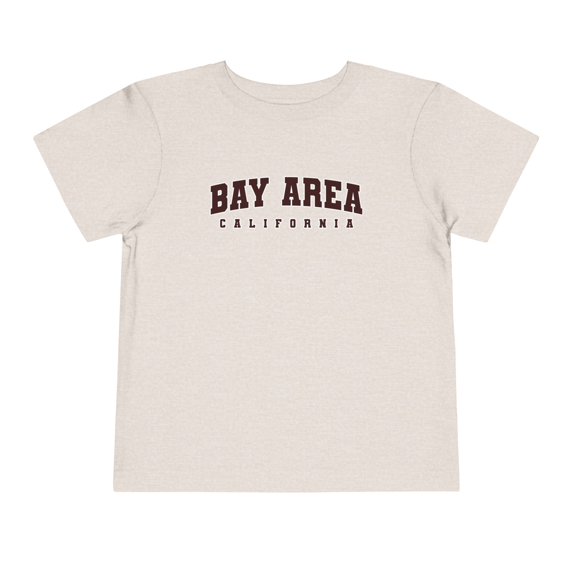 Bay Area California Oakland San Francisco Toddler Shirt Gift Boy Girl 2T-5T