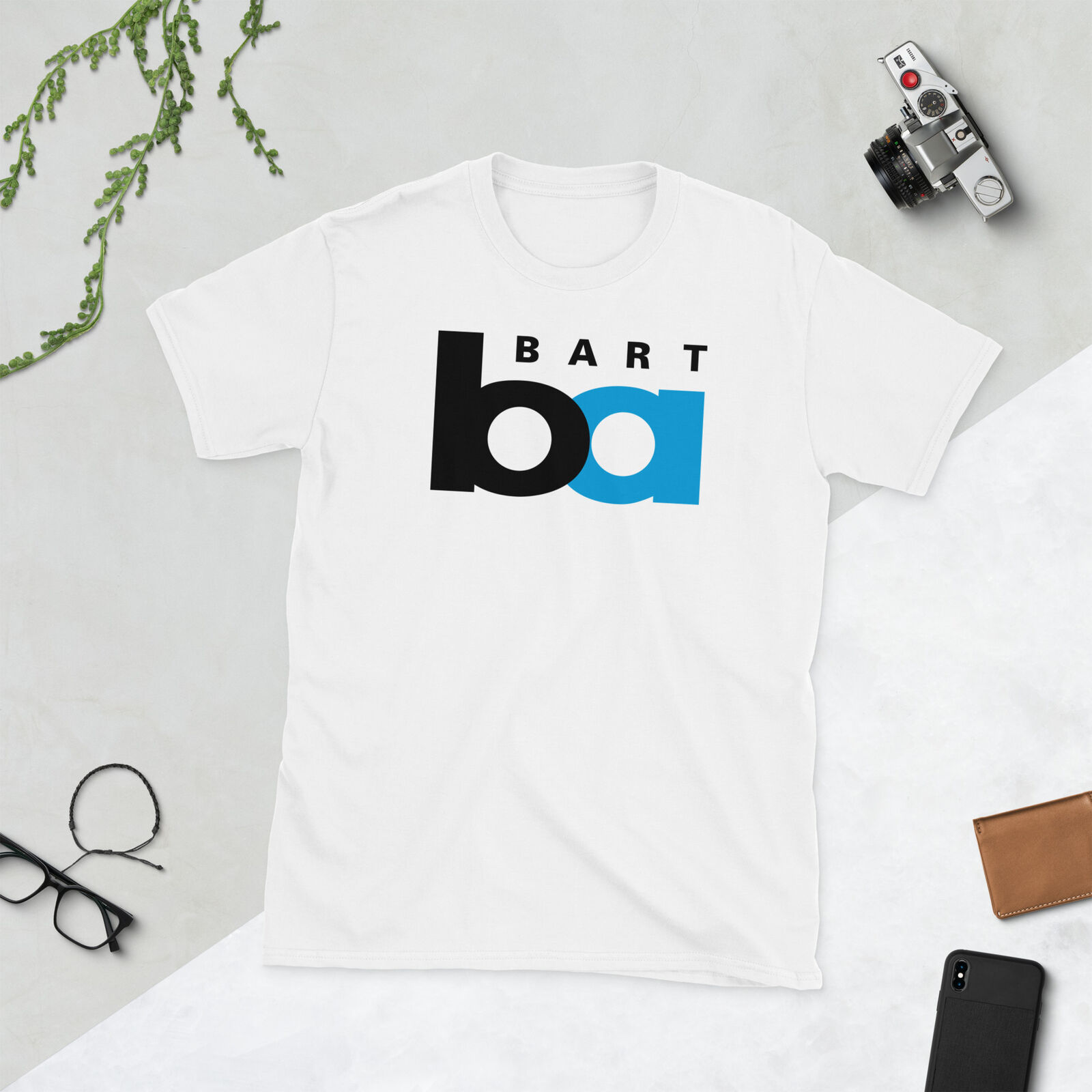 Bay Area Rapid Transit ShortSleeve Unisex TShirt