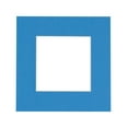 thumbnail image 1 of Bay Blue Acid Free 20x20 Picture Frame Mats with White Core Bevel Cut for 8x8 Pictures - Fits 20x20, 1 of 2