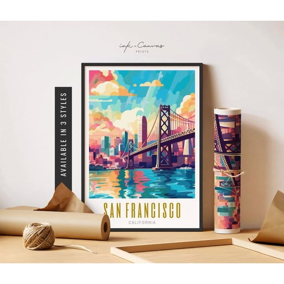 Bay Bridge San Francisco Wall Decor
