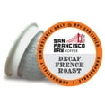 thumbnail image 1 of San Francisco Bay Compostable Coffee Pods - DECAF French Roast (80 Ct) K Cup Compatible including Keurig 2.0, Dark Roast, Swiss Water Processed, 1 of 7
