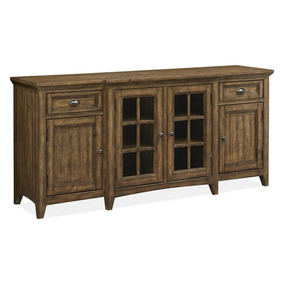 Magnussen Bay Creek 70" Entertainment Console Toasted Nutmeg
