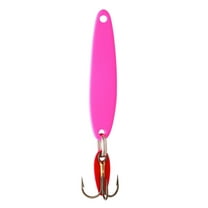 Bay De Noc 4APINK 1-3/4-Inch Swedish Pimple Jig, 1/4-Ounce, Pink