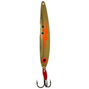 Bay de Noc Laker Taker Trolling/Casting Spoon 1oz Florescent Orange/Nickle