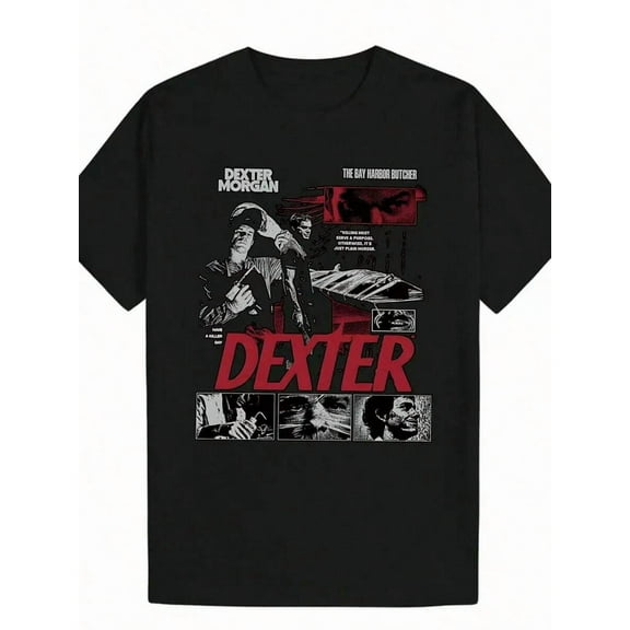 Bay Harbor Butcher MORGAN Print T-Shirt, Men's Vintage Cotton Short Sleeve Tee, Graphic Casual Top, Street Life Funny Shirts, Halloween Gift, Printed in USA