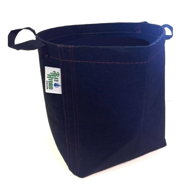 Bay Hydro 5 Gallon Fabric Pot W/ Handles - 10 Pack