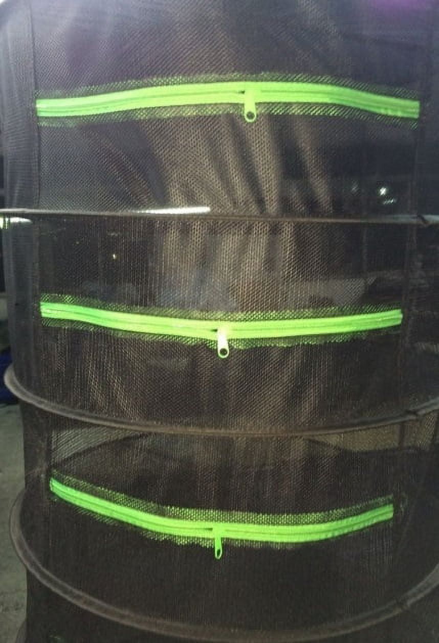 Bay Hydro Drying Rack Collapsible Dry Screen Eight 2' Shelves 8