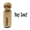 thumbnail image 1 of Bay Leaf Herb Fun Text Rubber Stamp for Scrapbooking Crafting Stamping - Large 1-1/4 Inch, 1 of 7