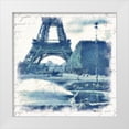 thumbnail image 1 of Bay, Noah 15x15 White Modern Wood Framed Museum Art Print Titled - Paris  in Blue I, 1 of 4