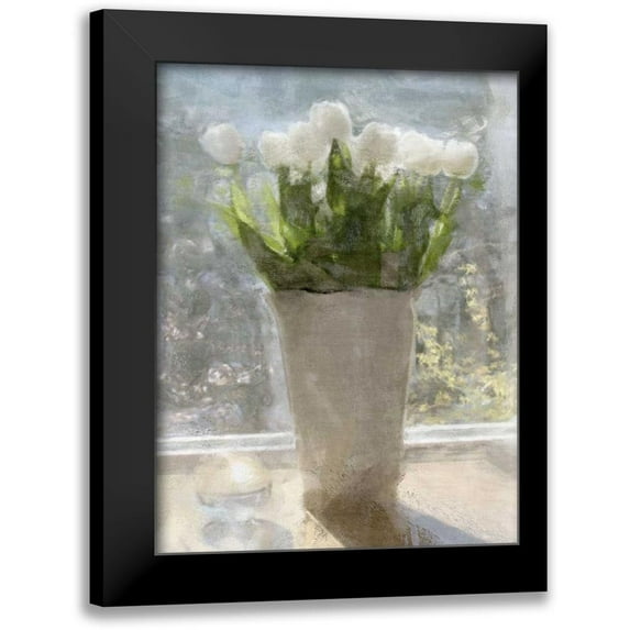 Bay, Noah 15x18 Black Modern Framed Museum Art Print Titled - Tulips in the Sun