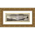 thumbnail image 1 of Bay, Noah 18x9 Gold Ornate Wood Framed with Double Matting Museum Art Print Titled - The Old Coast Road, 1 of 4