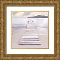 thumbnail image 1 of Bay, Noah 20x20 Gold Ornate Wood Framed with Double Matting Museum Art Print Titled - Zen No. 6, 1 of 4