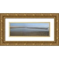 thumbnail image 1 of Bay, Noah 32x13 Gold Ornate Wood Framed with Double Matting Museum Art Print Titled - Beach Study III, 1 of 4