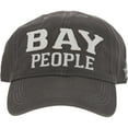 thumbnail image 1 of Pavilion Gift Company - Bay People - Dark Gray Adjustable Hat, 1 of 10