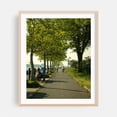 thumbnail image 1 of Bay Ridge Promenade, Brooklyn - Brooklyn New York Photography Oak Framed Wall Art Print 16 x 20 inches, 1 of 12