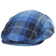 thumbnail image 1 of Bay River Harris Tweed Wool Ivy Cap - L - Blue/Navy, 1 of 5
