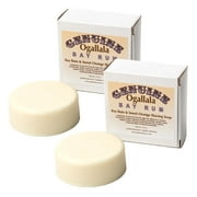 Bay Rum Shaving Soap - Sweet, Spicy and Woodsy Scent for Smooth Wet Shave, 4.5 Oz Bar, 2 Pack , Orange Scent