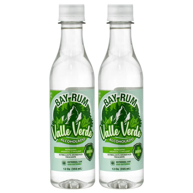 Bay-Rum Valle Verde Alcoholado (Pack of 2)
