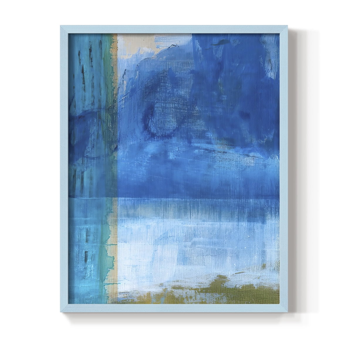 Bay Walk I in Paper Solid Wood 11 x 14 Framed Print