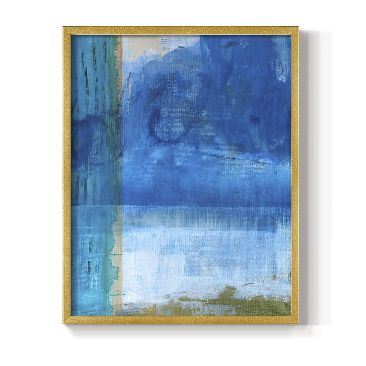 Bay Walk I in Paper Solid Wood 11 x 14 Framed Print
