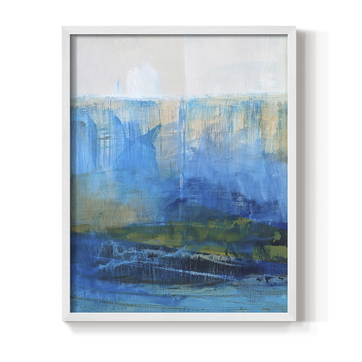 Bay Walk II in Paper Solid Wood 11 x 14 Framed Print