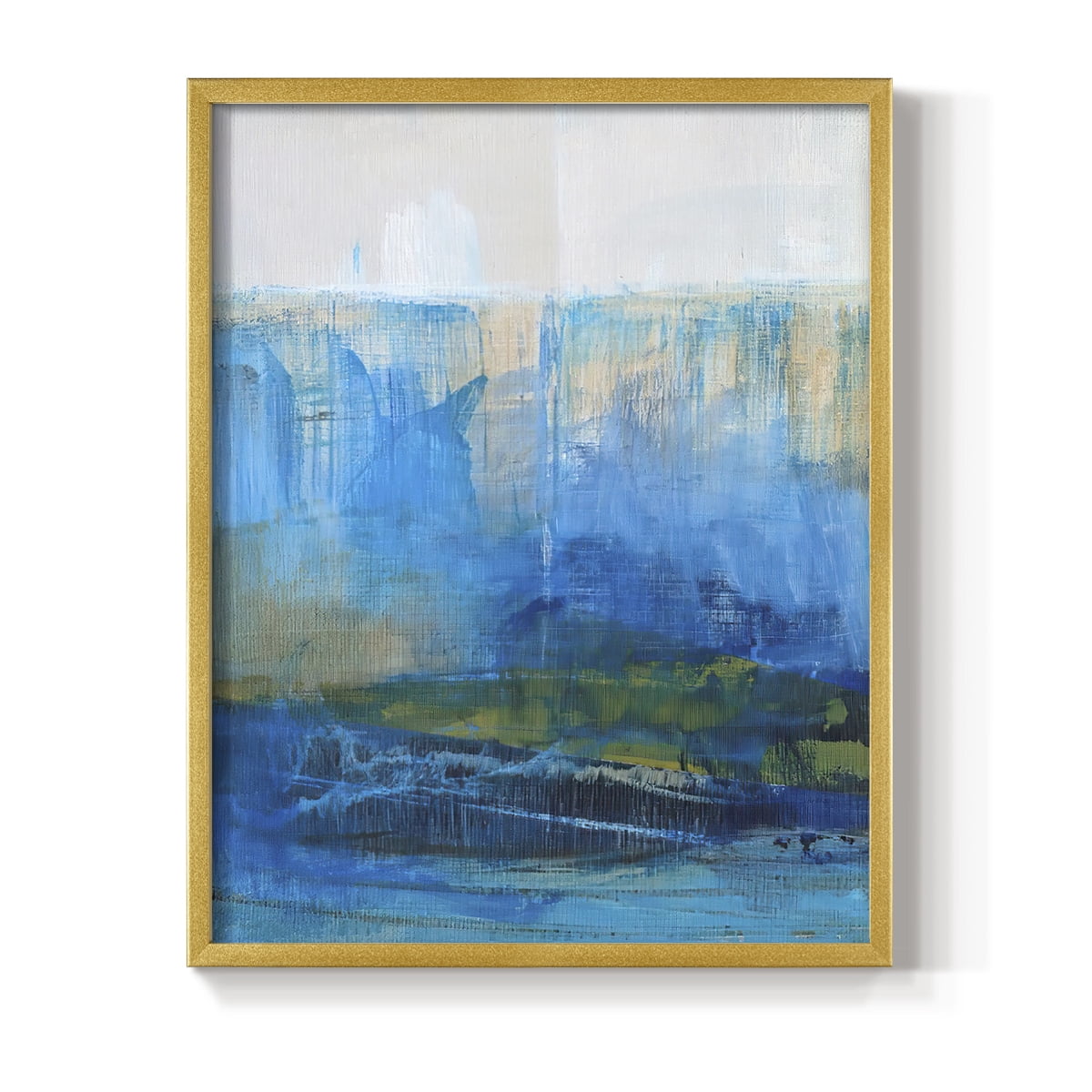Bay Walk II in Paper Solid Wood 22 x 28 Framed Print