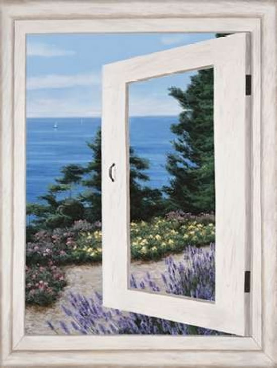 Bay Window Vista II Canvas Art - Diane Romanello (18 x 24)
