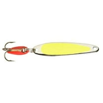 Bay de Noc Lure Co. Swedish Pimples Size: 6 1/2 oz.; Color: Flo. Yellow Nickel FYN