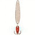 Bay de Noc Swedish Pimple Jigging Spoon 1/10oz Nickel