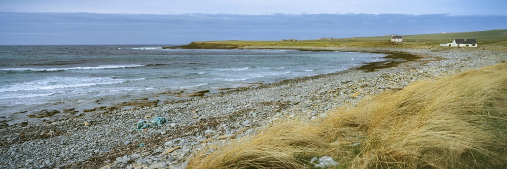 Bay of Skaill next to the neolithis settlement of Skara Brae Orkney Islands Scotland Canvas Art - Panoramic Images (27 x 9)
