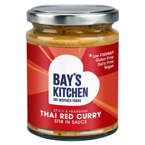 Bay's Kitchen Thai Red Curry Stir-in Sauce 260g, British Import (Pack of 2)