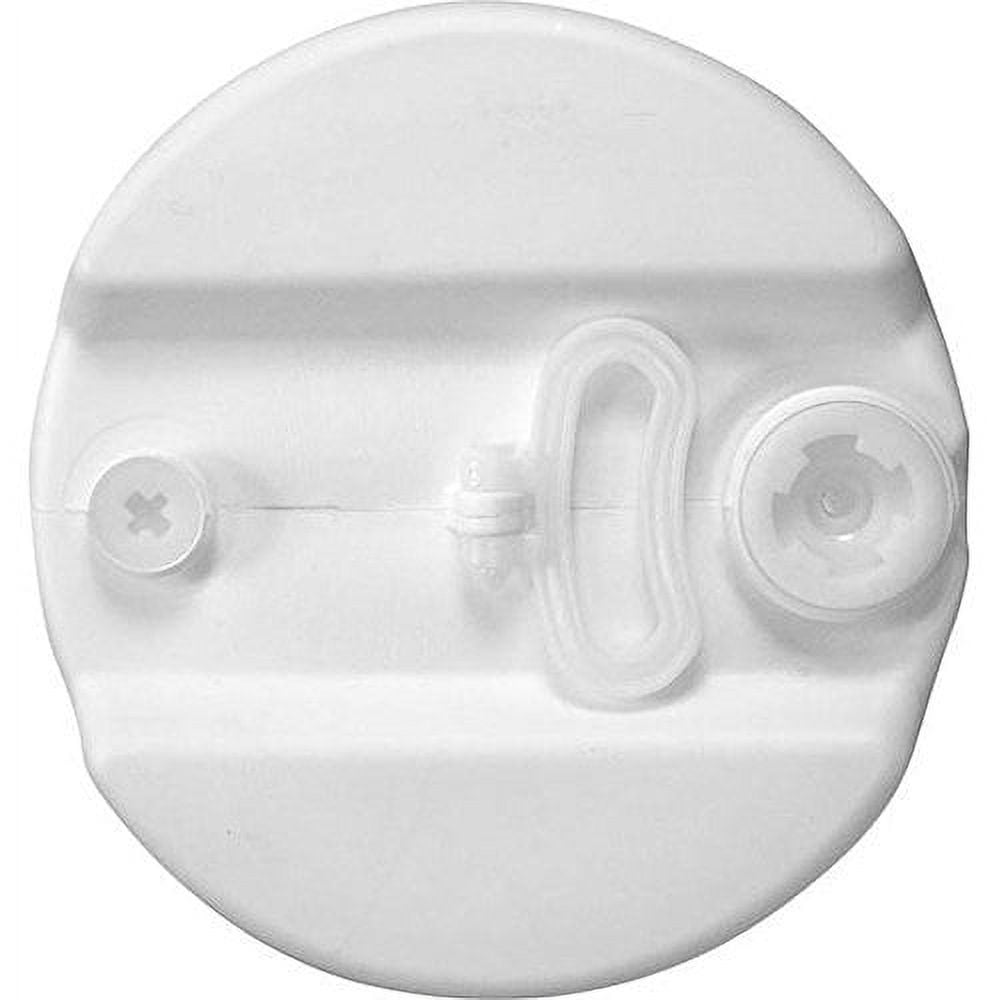 BayTec 15 Gallon White Plastic Barrel, Great as a Water Barrel or Other