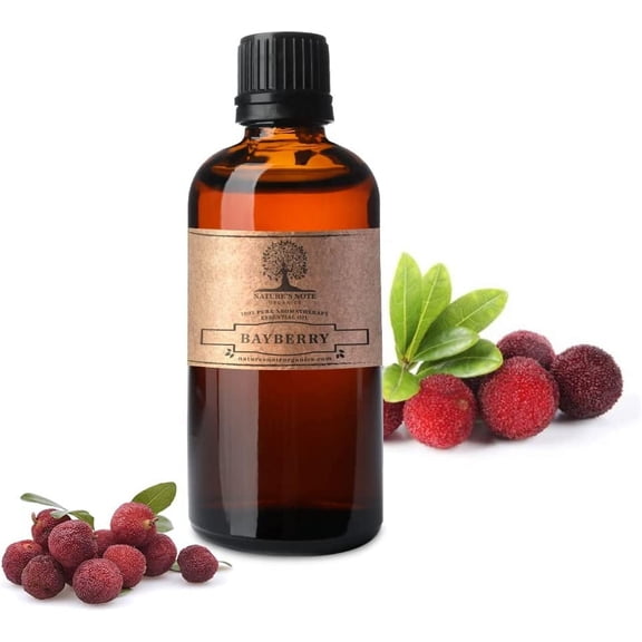 Bayberry Essential Oil - 100% Pure Aromatherapy Grade Essential oil by Nature's Note Organics - 0.3 Fl Oz