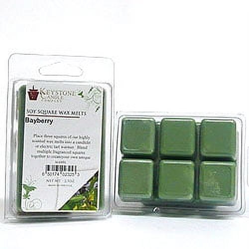 Bayberry Soy Tarts 3.5 in. long x 2.5 in. wide x 1 in. thick Pack of 3