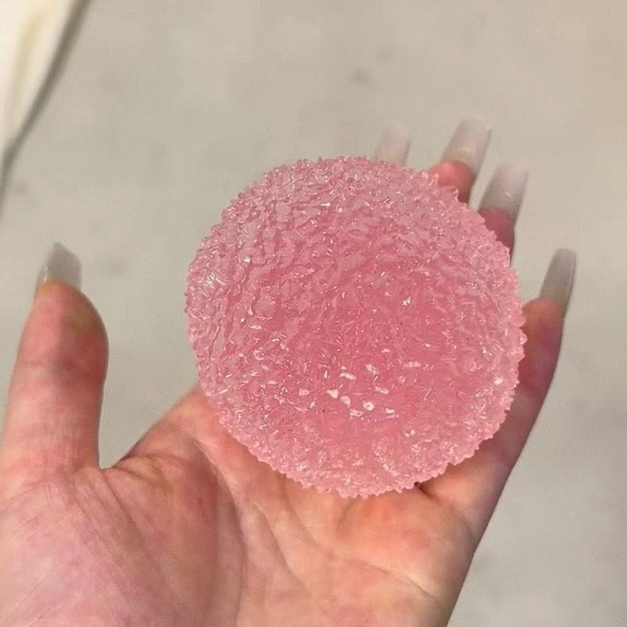 Bayberry Stress Ball Squishy Ball, Shapeable Non-rebound Berry Fruit Squeeze Ball, ASMR Sensory Soft Anti Stress Fidget for Adults