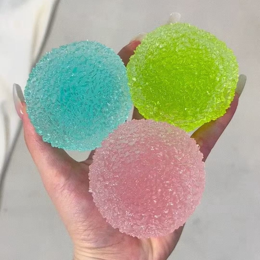 Bayberry Stress Ball Squishy Ball, Shapeable Non-rebound Berry Fruit Squeeze Ball, ASMR Sensory Soft Anti Stress Fidget for Adults
