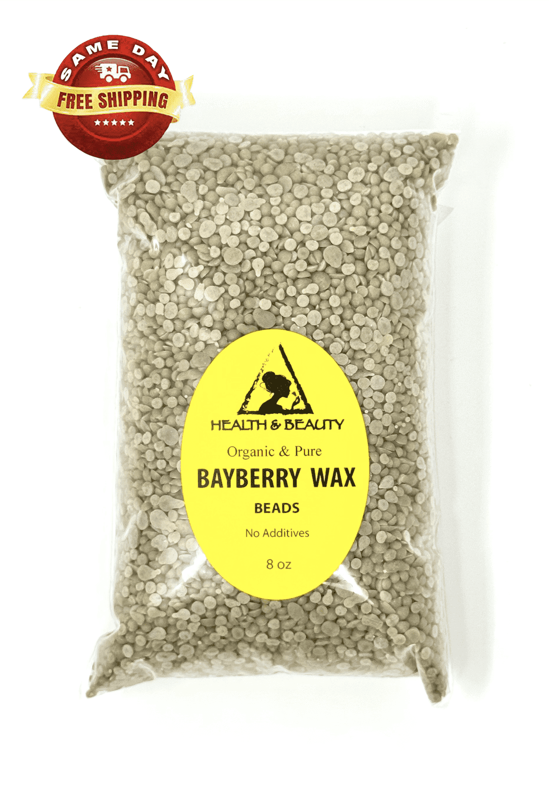Bayberry Wax Organic Vegan 100% Pure Pastilles Beads 8 oz
