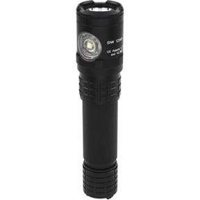 Bayco Dual-Light USB LED Flashlight with Holster - Black