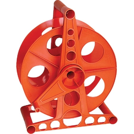 Doskocil Bayco Cord Storage Reel K-100 Deluxe with Handle and Stand - 150' Capacity - Orange — Home & Garage Storage, Stackable Design