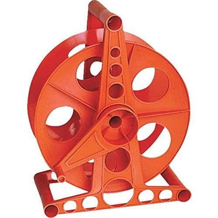 Doskocil Bayco Cord Storage Reel K-100 Deluxe with Handle and Stand - 150' Capacity - Orange — Home & Garage Storage, Stackable Design