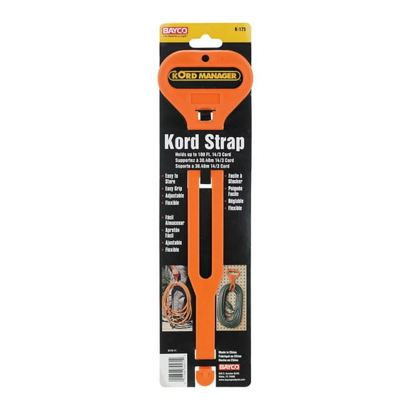 Bayco Kord Manager 100 ft. L Kord Strap
