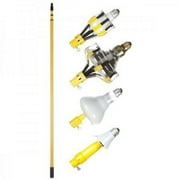 Bayco LBC600SDLB - Light Bulb Changer Kit - 8 Unit Floor Display - 11 Steel Pole And Broken Bulb Changer