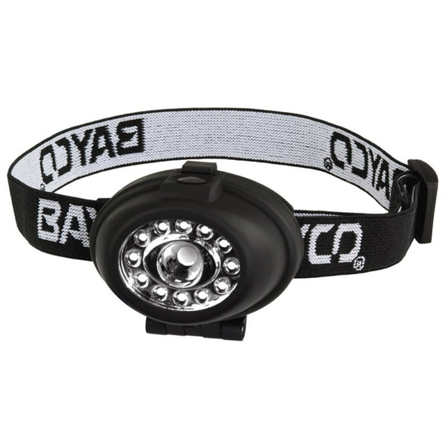 Bayco NSP-2212 Night Stick 13 LED Headlamp, Black